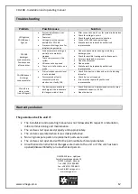 Preview for 12 page of OMEGA AIR CDi-16B Installation And Operating Manual