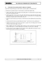 Preview for 13 page of OMERA OPI M-400 Operation And Maintenance Manual