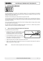 Preview for 14 page of OMERA OPI M-400 Operation And Maintenance Manual