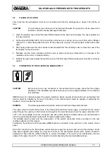 Preview for 15 page of OMERA OPI M-400 Operation And Maintenance Manual