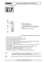 Preview for 35 page of OMERA OPI M-400 Operation And Maintenance Manual