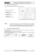 Preview for 39 page of OMERA OPI M-400 Operation And Maintenance Manual