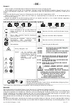 Preview for 52 page of omi ED 1300 Operator'S Manual