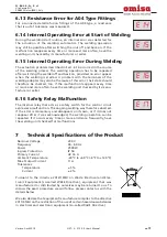 Preview for 21 page of omisa HST 300 2.0 User Manual