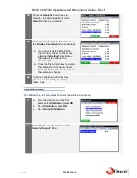 Preview for 164 page of Omni 4000 Series Operation & Maintenance Manual