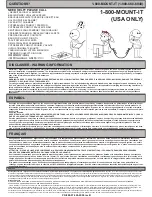 Preview for 2 page of Omnimount PJT-40 Instruction Manual