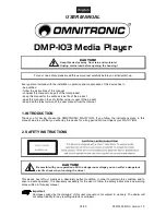 Preview for 18 page of Omnitronic DMP-103 User Manual