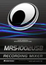 Omnitronic MRS-1002USB User Manual preview