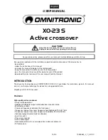 Preview for 13 page of Omnitronic XO-23 User Manual