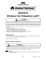 Preview for 21 page of Omnitronic XO-23 User Manual