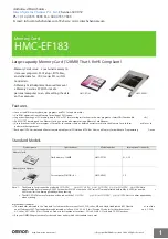 Omron Intech HMC-EF183 Quick Start Manual preview