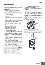 Preview for 17 page of Omron XW5T Manual