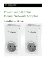 on networks Powerline 500 Plus Installation Manual preview