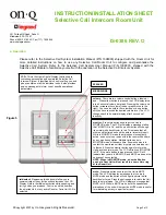 Preview for 3 page of On-Q IS-0386 Instruction/Installation Sheet