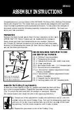 on stage KS7365-EJ Assembly Instructions preview