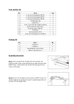 Preview for 10 page of ONE FITNESS ABI17-19-098 Manual