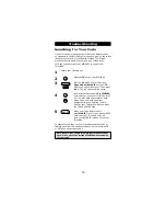 Preview for 16 page of One for All BIG EASY URC-2585 User Manual & Code Book