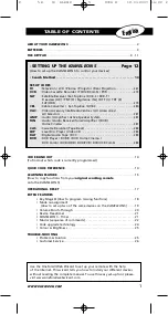 Preview for 2 page of One for All KAMELEON 5 URC-8305 Instruction Manual