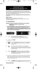 Preview for 16 page of One for All KAMELEON 5 URC-8305 Instruction Manual