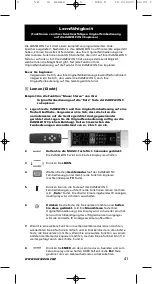 Preview for 42 page of One for All KAMELEON 5 URC-8305 Instruction Manual