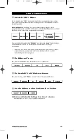 Preview for 50 page of One for All KAMELEON 5 URC-8305 Instruction Manual