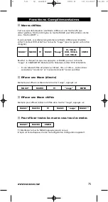 Preview for 76 page of One for All KAMELEON 5 URC-8305 Instruction Manual