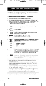 Preview for 143 page of One for All KAMELEON 5 URC-8305 Instruction Manual