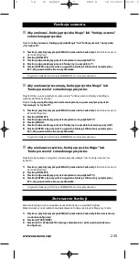 Preview for 226 page of One for All KAMELEON 5 URC-8305 Instruction Manual