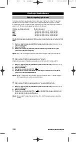 Preview for 229 page of One for All KAMELEON 5 URC-8305 Instruction Manual