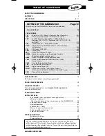 Preview for 2 page of One for All KAMELEON 8 Instruction Manual