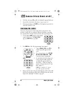 Preview for 20 page of One for All Kameleon URC-9964B00 User Manual