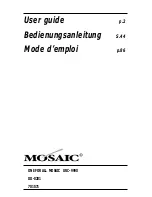 Preview for 2 page of One for All Mosaic URC-9990 User Manual