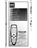 Preview for 2 page of One for All URC-3425 Instruction Manual