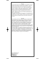 Preview for 160 page of One for All URC-3425 Instruction Manual