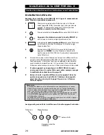 Preview for 25 page of One for All URC-3445 Instruction Manual  & Code  List