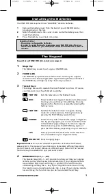 Preview for 4 page of One for All URC-7525 Instruction Manual