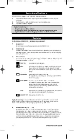 Preview for 13 page of One for All URC-7525 Instruction Manual