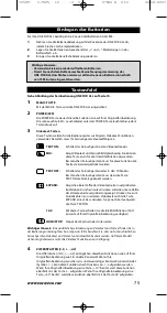 Preview for 76 page of One for All URC-7525 Instruction Manual