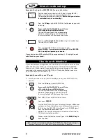 Preview for 4 page of One for All URC-7557 Quick Start Manual