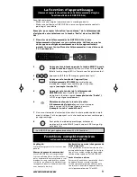 Preview for 9 page of One for All URC-7557 Quick Start Manual