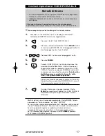 Preview for 57 page of One for All URC-7740 Instruction Manual