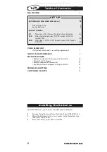 Preview for 2 page of One for All URC-7930 Instruction Manual