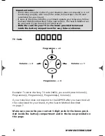 Preview for 6 page of One for All ZAPPER URC-6010 Manual