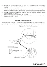 Preview for 9 page of oneConcept Montgolfier User Manual