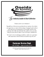 Preview for 13 page of Oneida Air Systems STZ210000 Instruction Sheet