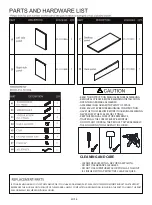 Preview for 3 page of Onespace 50-7011ES Assembly Instructions Manual