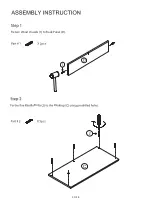 Preview for 4 page of Onespace 50-7011ES Assembly Instructions Manual