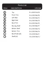 Preview for 3 page of Onespace 50-LD0101SHLF Assembly Instructions Manual