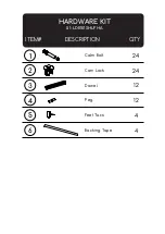 Preview for 4 page of Onespace 50-LD0101SHLF Assembly Instructions Manual