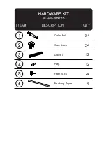 Preview for 4 page of Onespace 50-LD01CHSHLF Assembly Instructions Manual